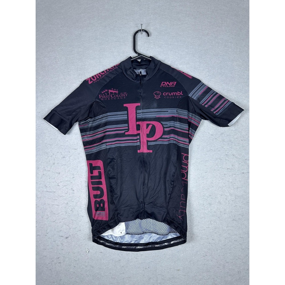 DNA Cycling‎ Lone Peak Knight Riders Jersey Medium Short Sleeve Sponsors